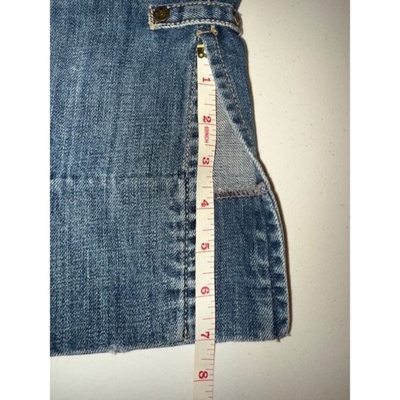 Calvin Klein Jeans Denim Mini Skirt Size 12 Women's - Picture 2 of 9